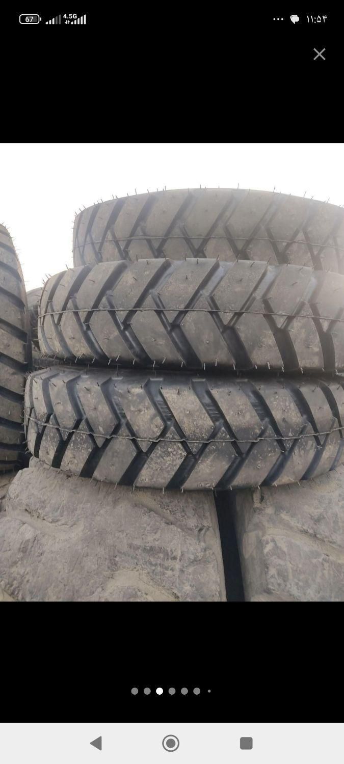 لاستیک دست دوم استوک لودر کامیون لیفتراک تراکتور|قطعات یدکی و لوازم جانبی|چهاردانگه (تهران), |دیوار