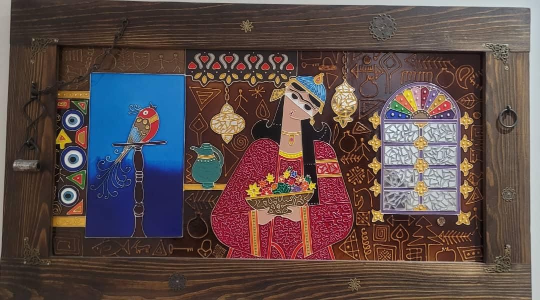 تابلو چوبی کار دست اصفهان|صنایع دستی و سایر لوازم تزئینی|تهران, طرشت|دیوار
