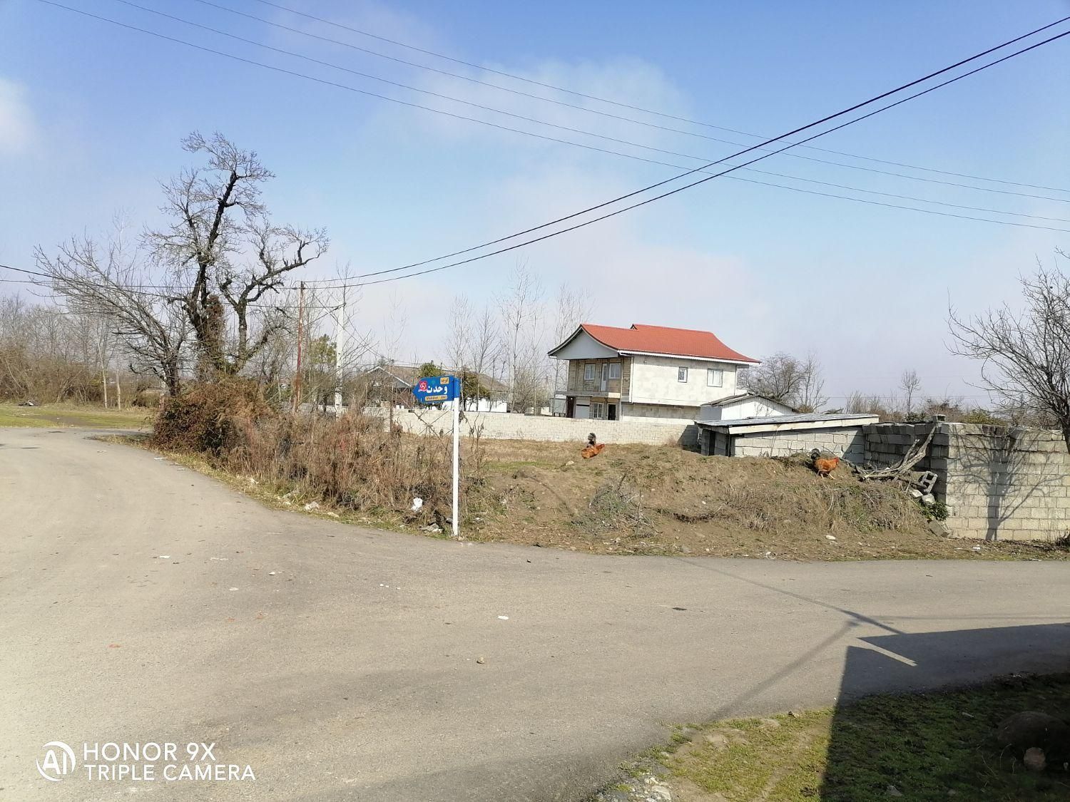۵۴۰ متر زمین دونبش با سند تک برگ و‌ جواز پر ه سر|فروش زمین و ملک کلنگی|پره‌سر, |دیوار