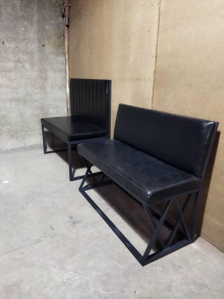 مبل کم جا تمام فلزی ۲نفره|کافیشاپ و رستوران|تهران, دانشگاه شریف|دیوار