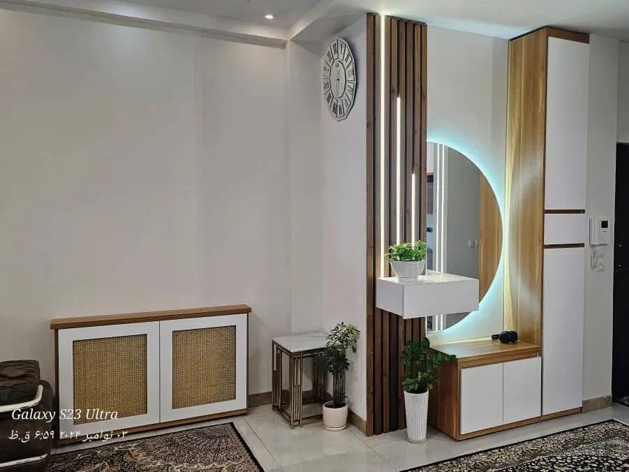کابینت کمد تخت و تمامی کار های mdf دکوراسیون داخلی|خدمات پیشه و مهارت|کلاچای, |دیوار