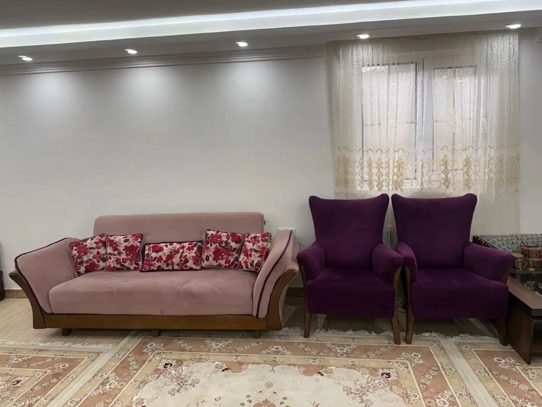 مبلمان راحتی ۹ نفره|مبلمان خانگی و میز عسلی|رشت, آتشگاه|دیوار
