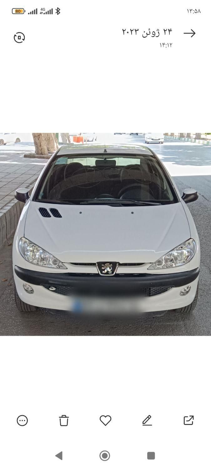 پژو 206 SD V8، مدل ۱۳۹۶|خودرو سواری و وانت|کوهدشت, |دیوار
