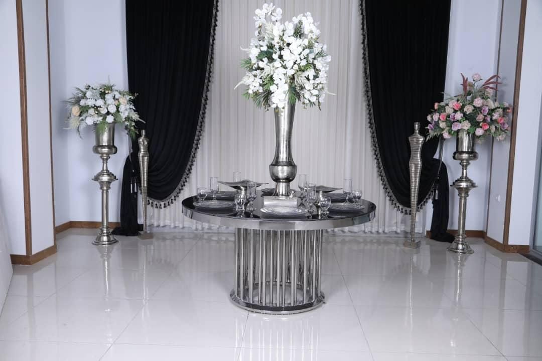 میز گرد فلزی تالاری/رستورانی مدل زیبای بهناز|عمدهفروشی|مهاباد (اصفهان), |دیوار