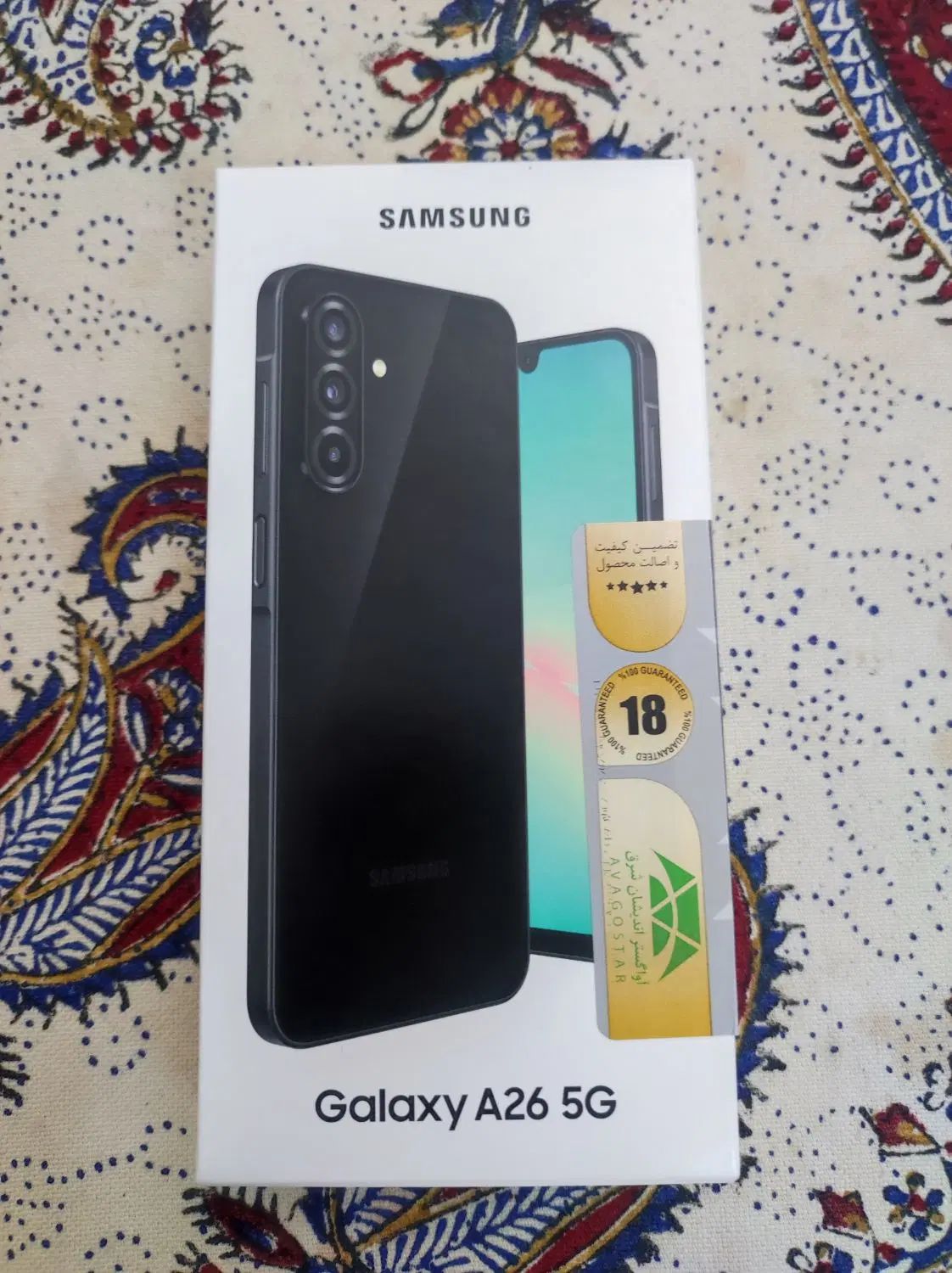 سامسونگ galaxy a26 با حافظهٔ ۲۵۶ گیگابایت آکبند|موبایل|تهران, شهرک ولیعصر شمالی|دیوار