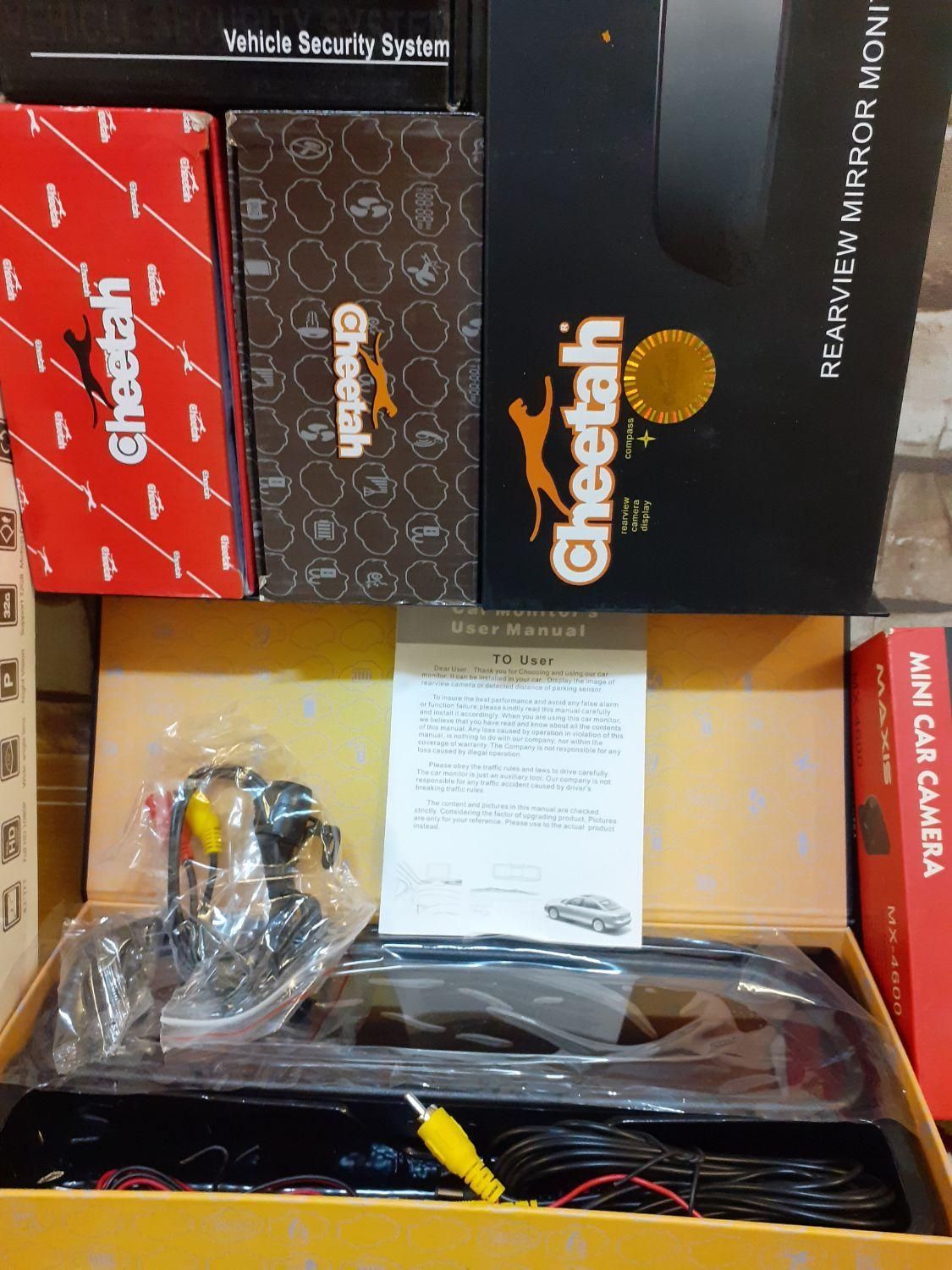 مانیتور آینه ای با دوربین دنده عقب خودرو|قطعات یدکی و لوازم جانبی|مشهد, سراب|دیوار