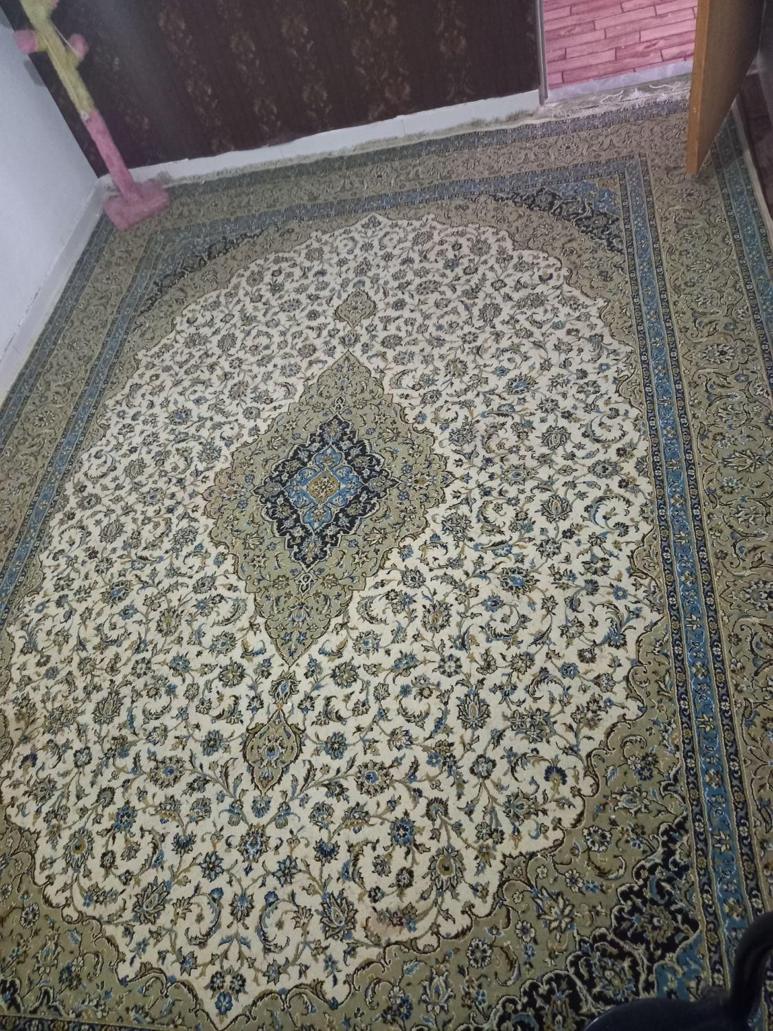 یک جفت فرش ۱۲ متری زیبا|فرش|کنگاور, |دیوار