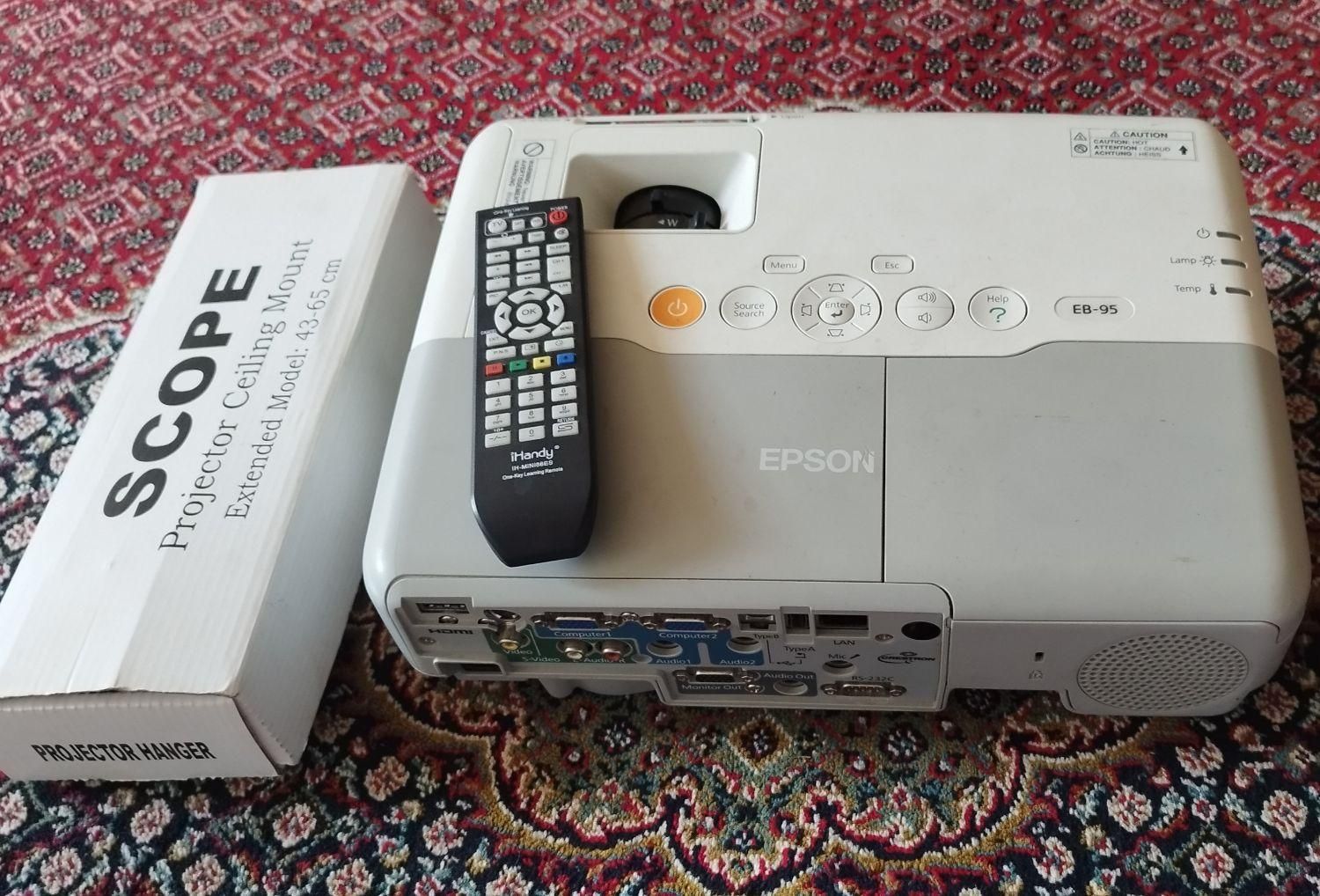 ویدیو پروژکتور اپسون (EPSON EB-95)|تلویزیون و پروژکتور|ارومیه, |دیوار