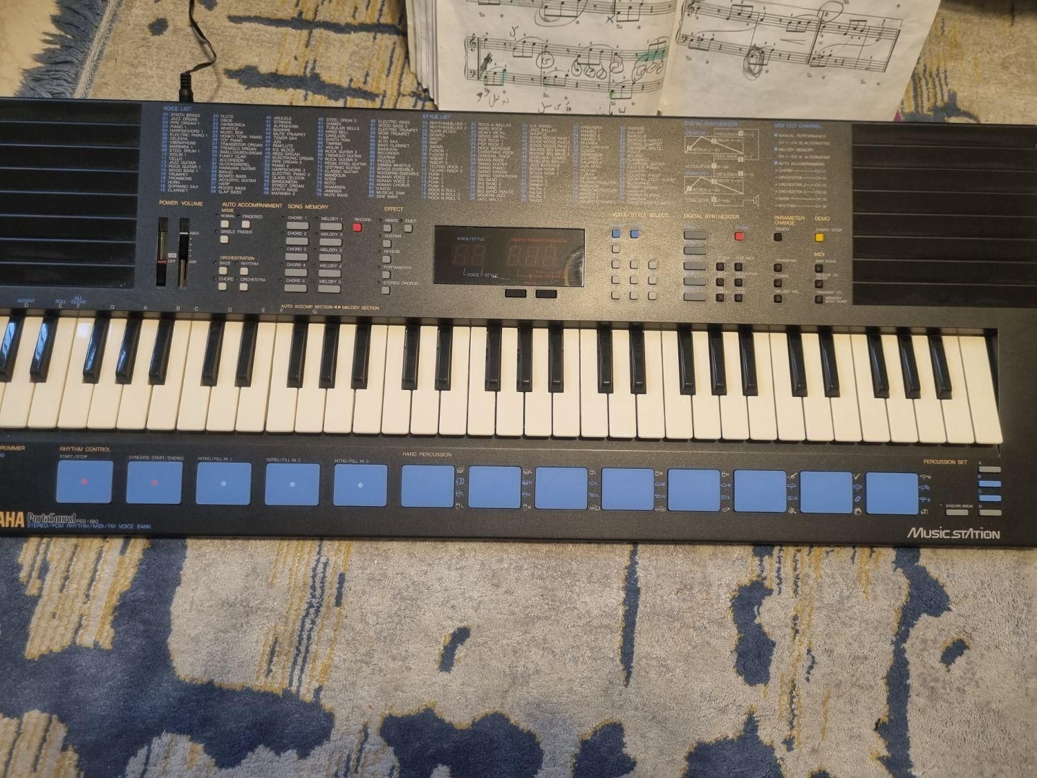 ارگ ‌yamaha pss680 و MK100 استثنایی|پیانو، کیبورد، آکاردئون|تهران, پاسداران|دیوار