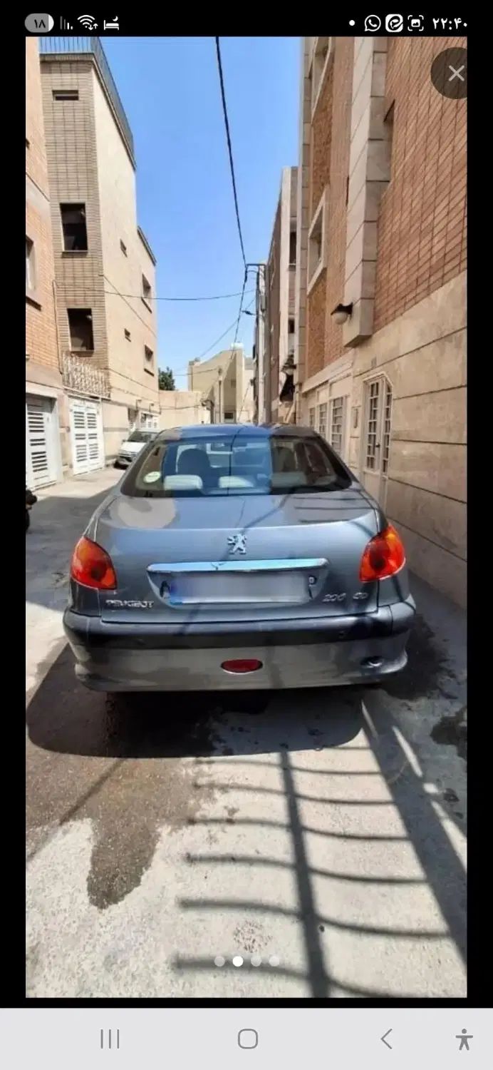 206 Sd V8|خودرو سواری و وانت|اصفهان, احمدآباد|دیوار