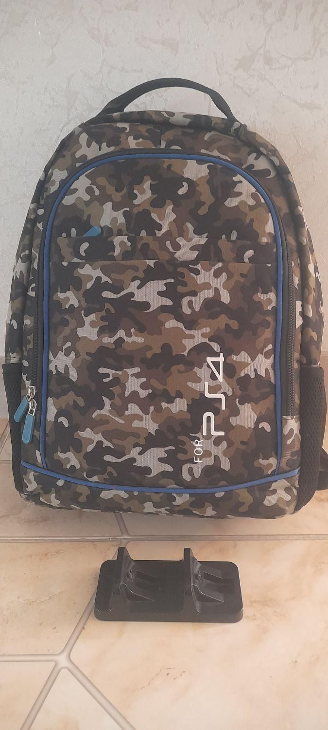 کوله نو نو ps4و پایه شارژر|کنسول، بازی ویدئویی و آنلاین|کرمانشاه, |دیوار