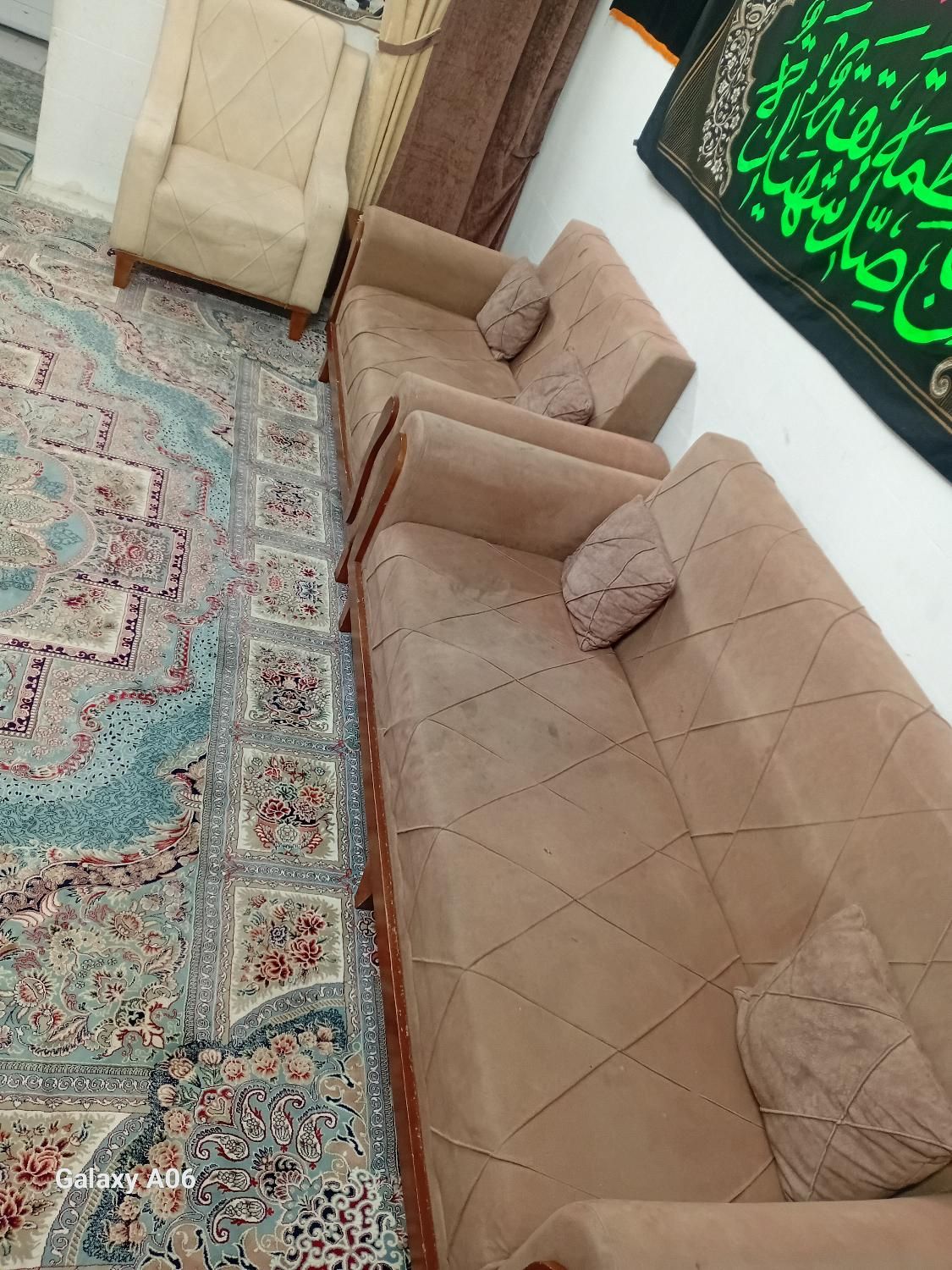 مبل راحتی ۷ نفره|مبلمان خانگی و میز عسلی|مشهد, دانش|دیوار
