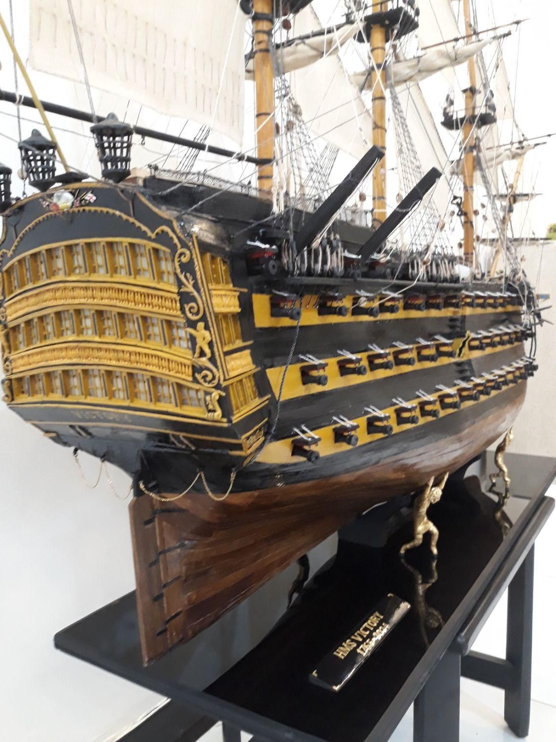 ماکت کشتی تاریخی HMS VICTORY|مجسمه، تندیس، ماکت|تهران, زعفرانیه|دیوار
