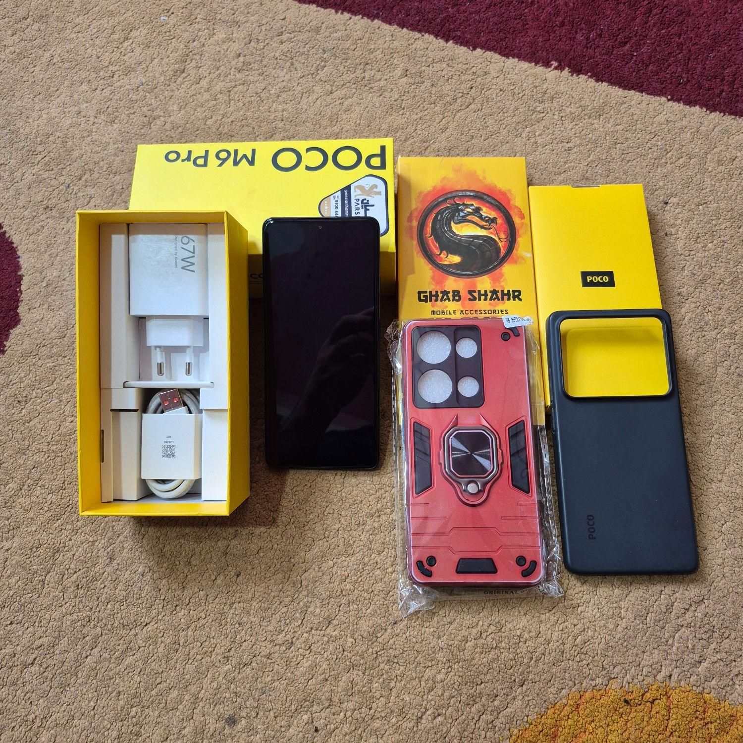 گوشی شیائومی poco m6 pro|موبایل|خورموج, |دیوار