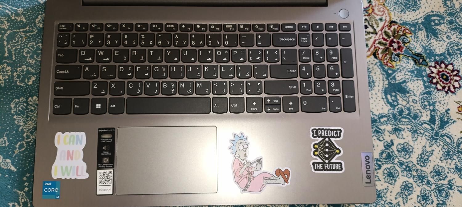 لپ تاپ Lenovo ideapad3 core i3|رایانه همراه|رودهن, |دیوار