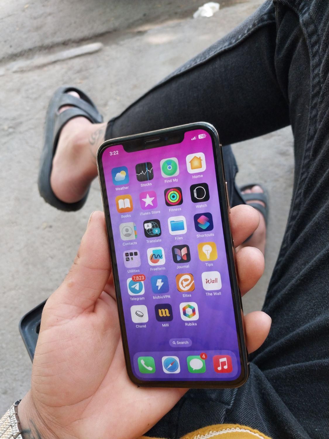 اپل iPhone XS با حافظهٔ ۲۵۶ گیگابایت|موبایل|مشهد, شهرک شهید باهنر|دیوار