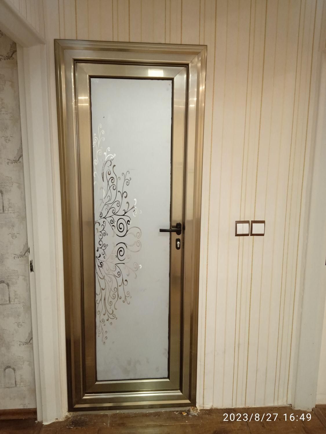 درب حمام و سرویس آلومینیوم دوجداره وupvc|مصالح و تجهیزات ساختمان|شیراز, طلاب|دیوار