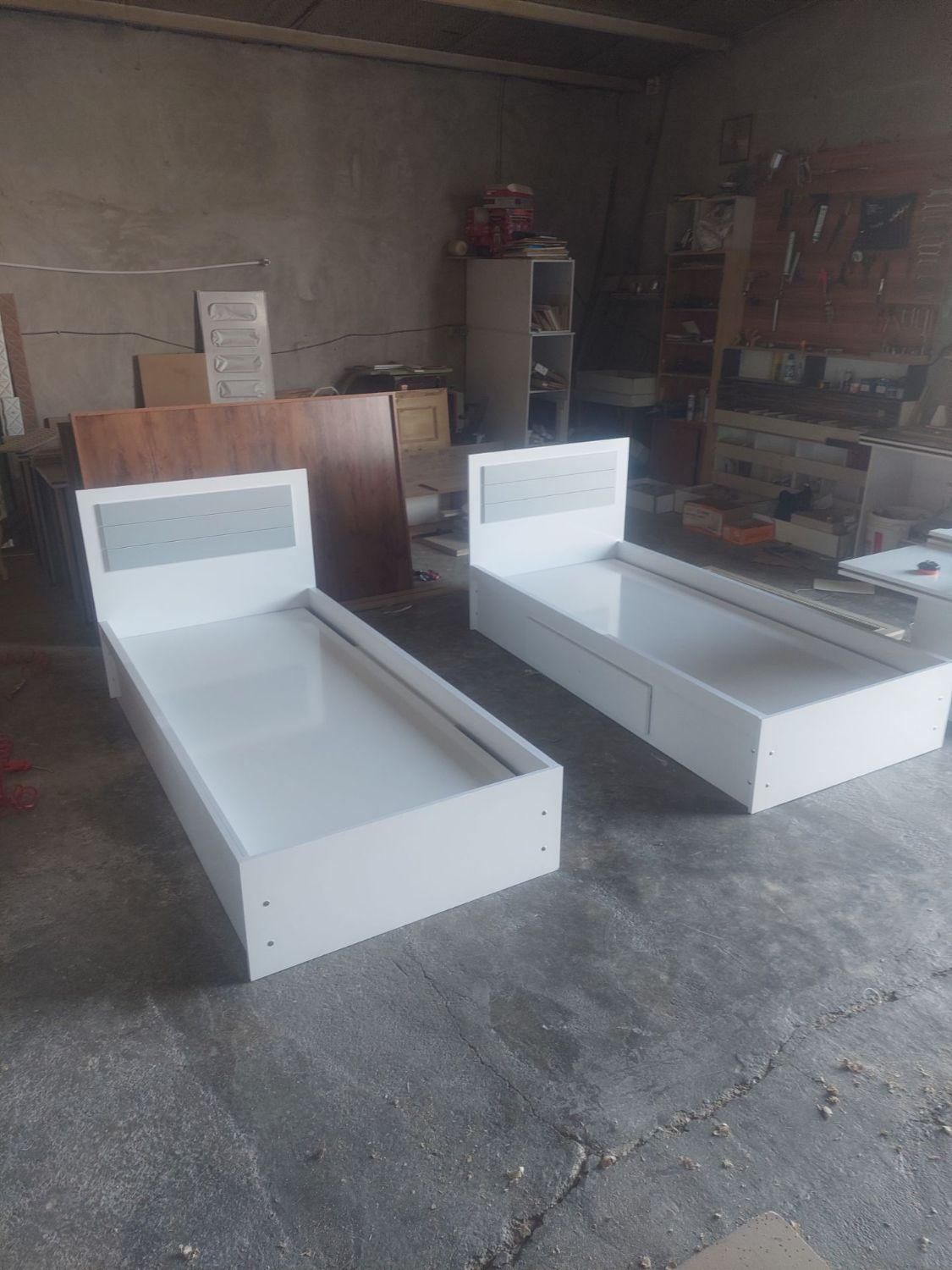 تختخواب تک نفره با تنوع رنگ|تشک تختخواب|بیرجند, |دیوار