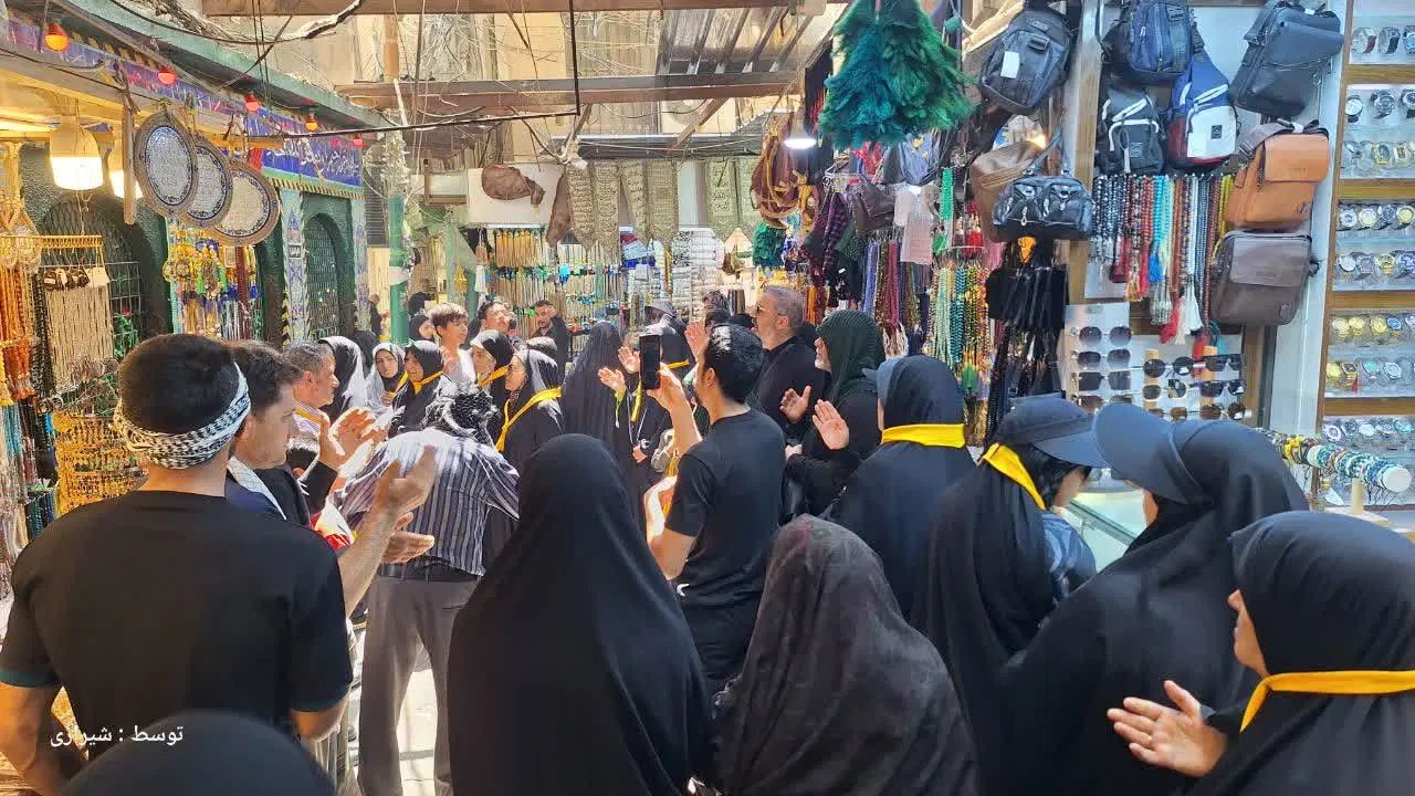 کربلا د نان لواش تازه و عروسی زوجین در  کربلا|تور و چارتر|تهران, آبشار|دیوار