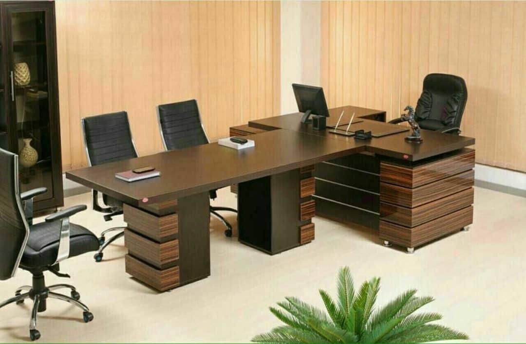 میز طرح غزال باال مدیریت صندلی اداری مبلمان لدورا|دفتر کار|بیرجند, |دیوار