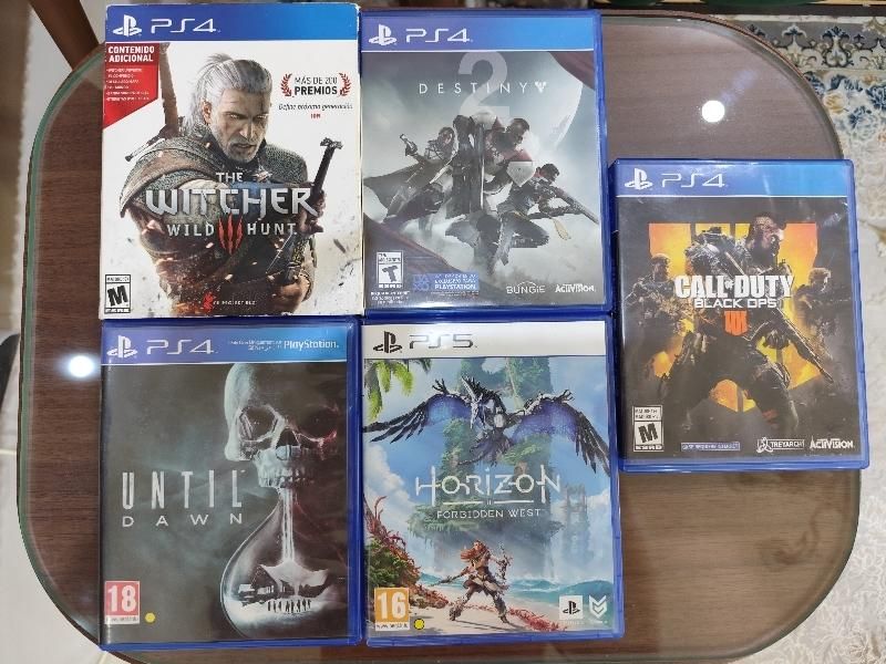 دیسک بازی PS4 و PS5|کنسول، بازی ویدئویی و آنلاین|اهواز, کیانپارس |دیوار