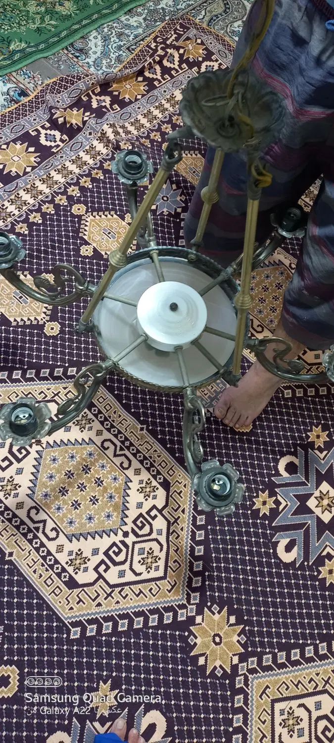 لوستر سقفی|لوستر و چراغ آویز|مشهد, پنجتن|دیوار