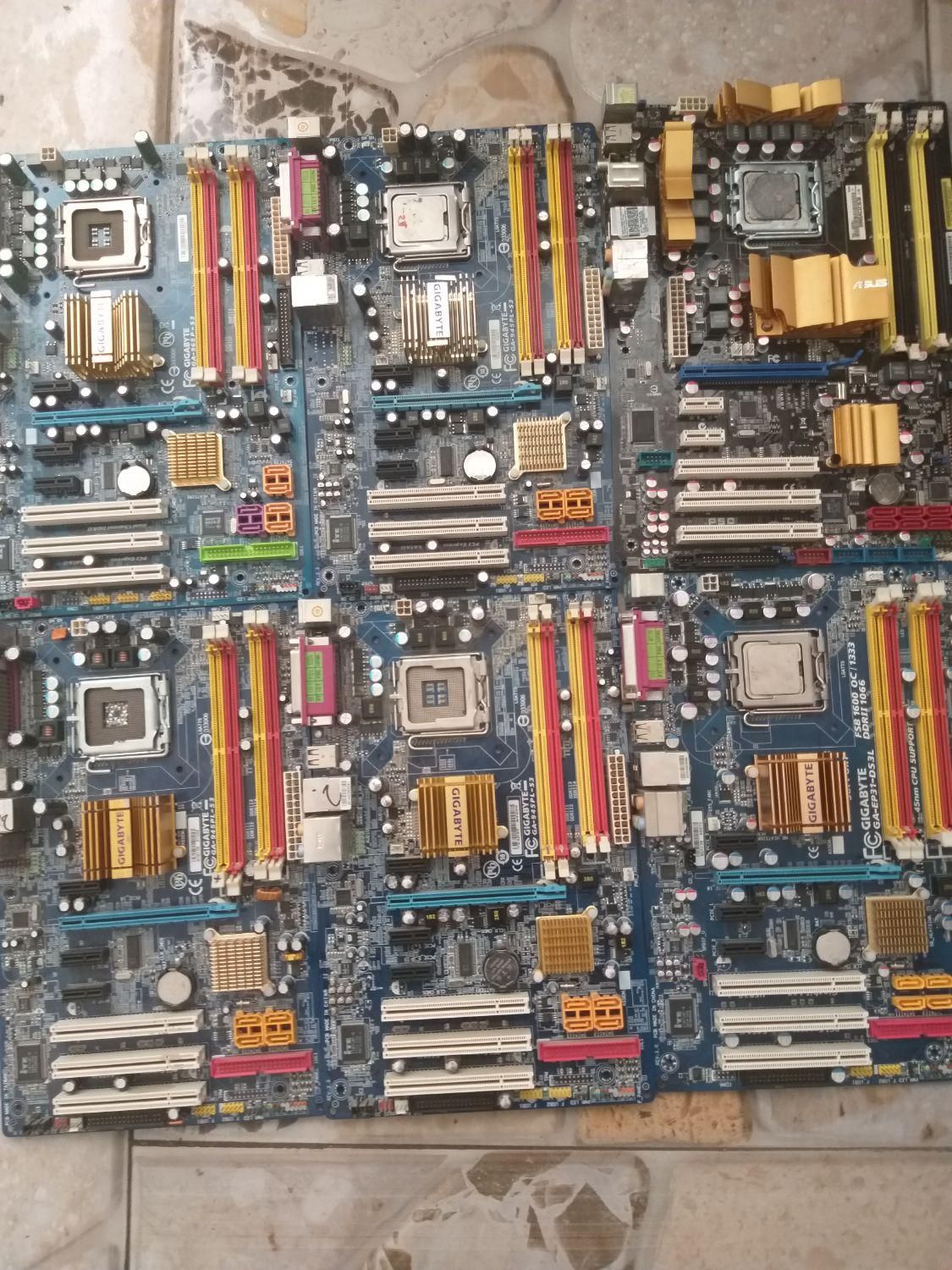 طرح تعویض مادربرد قدیمی یا خراب با سالم|قطعات و لوازم جانبی رایانه|تبریز, |دیوار