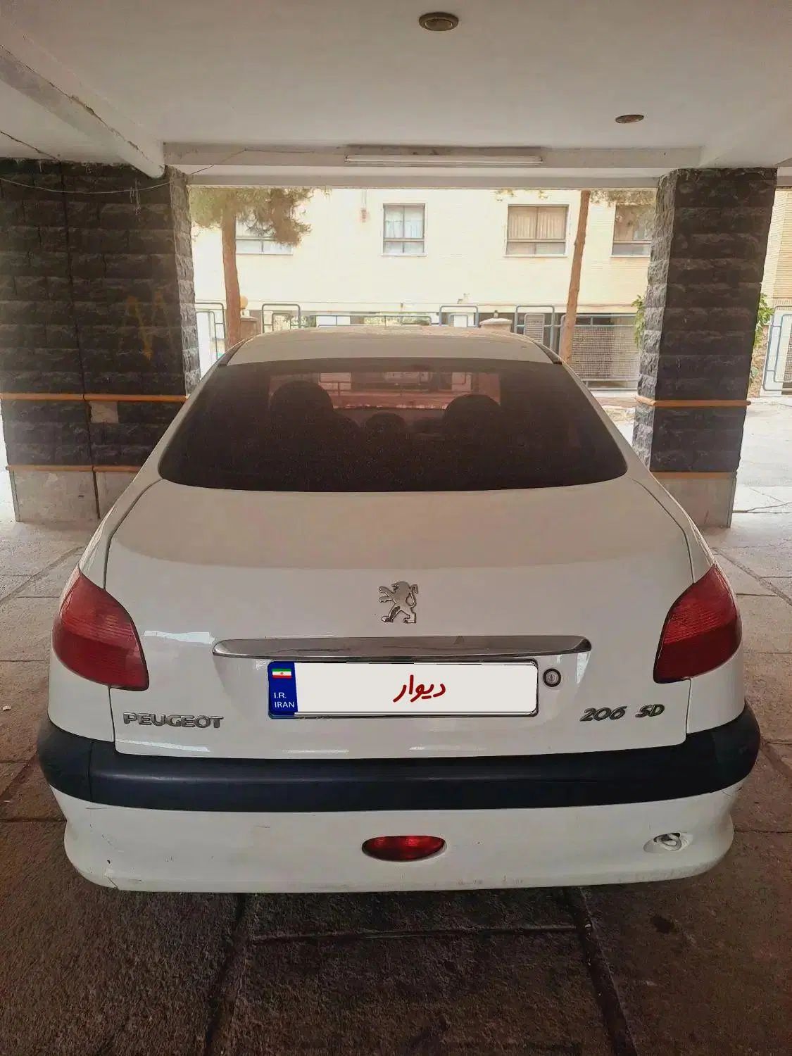 206 مدل 89  V8 SD|خودرو سواری و وانت|اصفهان, بهارستان|دیوار