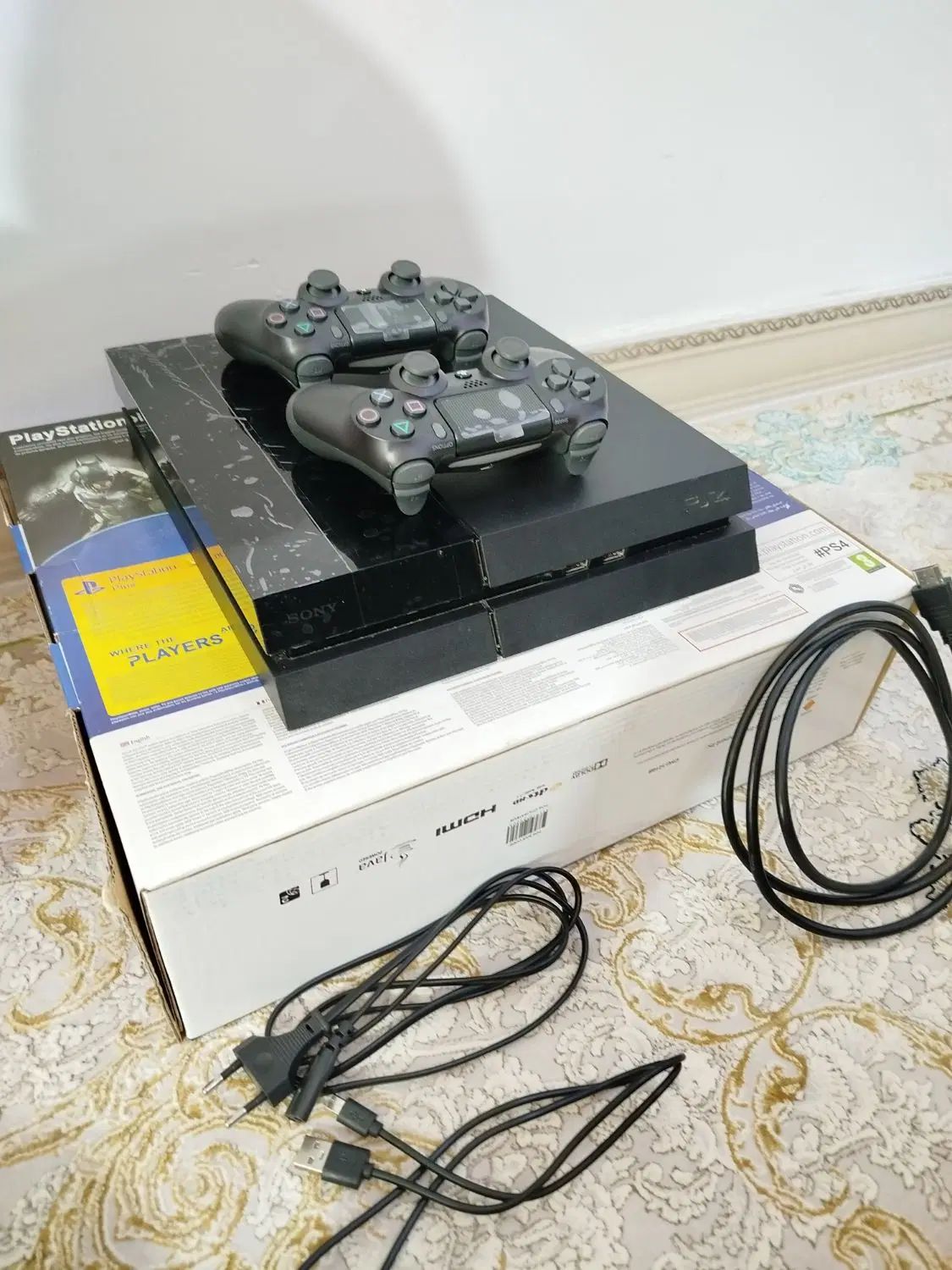 PS4 نو 25 بازی  با تمامیه لوازم جانبی دودسته نو|کنسول، بازی ویدئویی و آنلاین|تهران, گمرک|دیوار