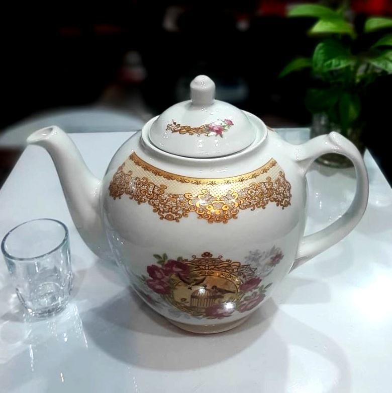 قوری هیئتی (مجلسی) ماهور بزرگ Parsian|قوری، کتری، قهوه‌ساز دستی|بندر انزلی, کارآموزی|دیوار