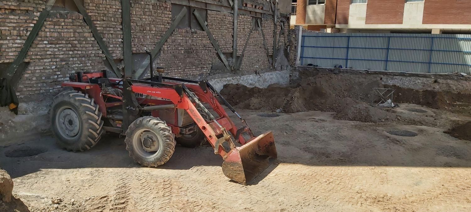 حمل خاک چاه خاکبرداری نخاله ساختمانی باتراکتور|خدمات حمل و نقل|کرمان, |دیوار