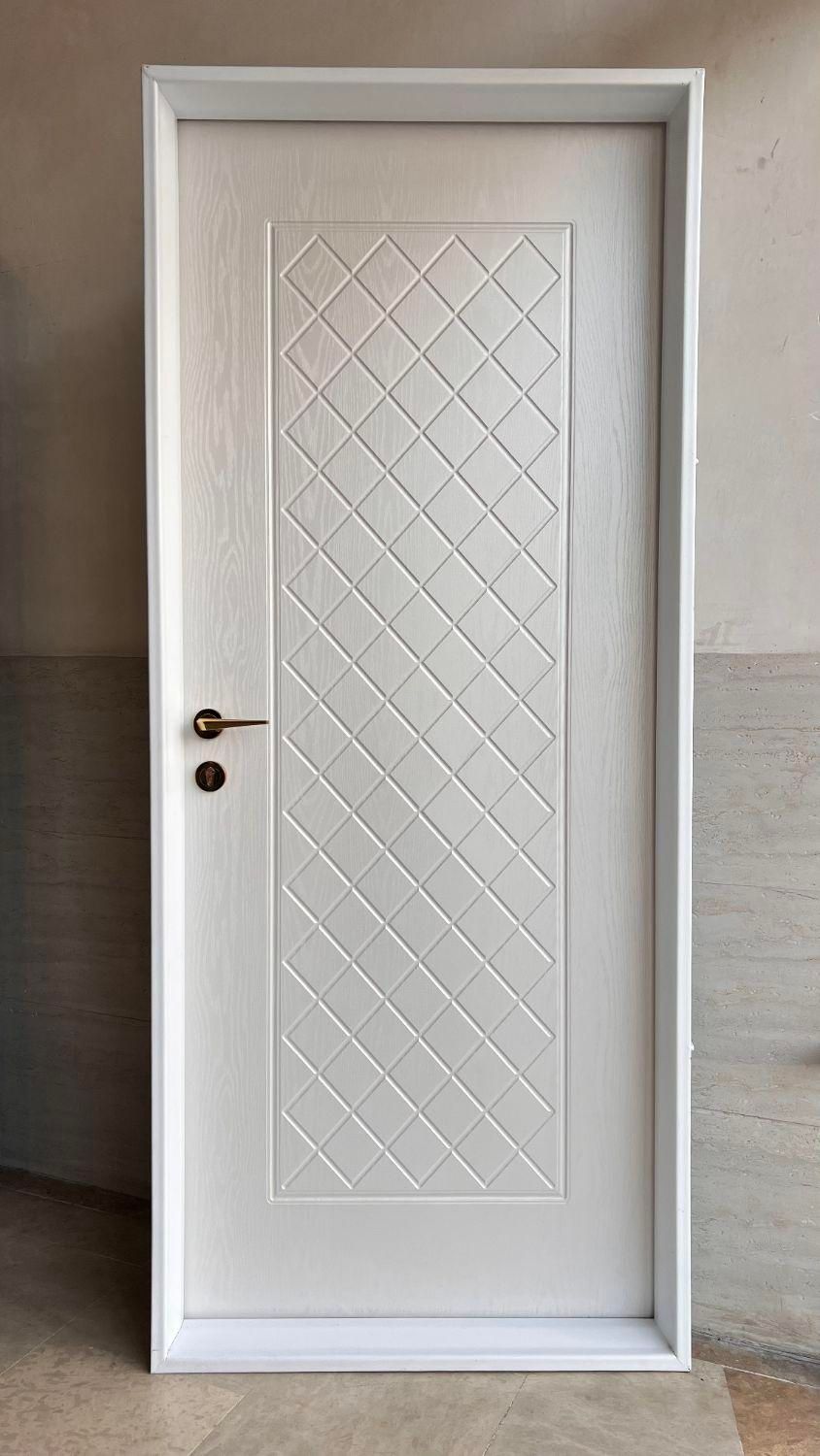 درب اتاق مدل لوزی در چوبی اتاقی سرویس حمام|مصالح و تجهیزات ساختمان|کرج, حصارک بالا|دیوار