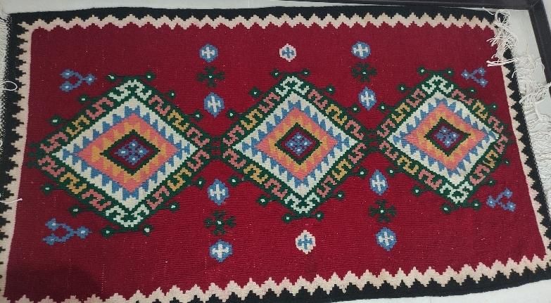 گلیم دست بافت|گلیم، جاجیم، گبه|سمنان, |دیوار