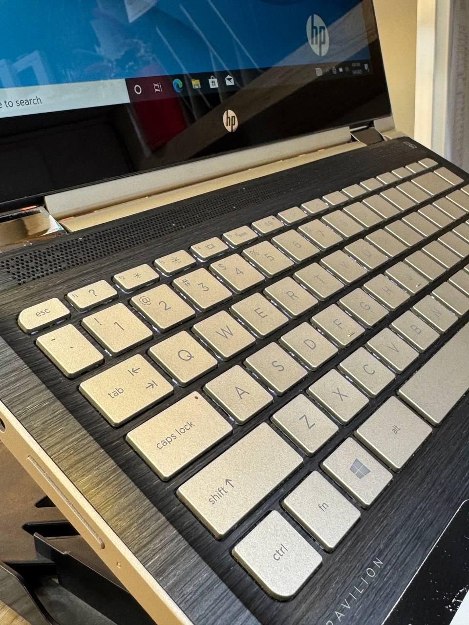 HP Pavilion 360 touch Gold|رایانه همراه|اهواز, زیتون کارمندی|دیوار