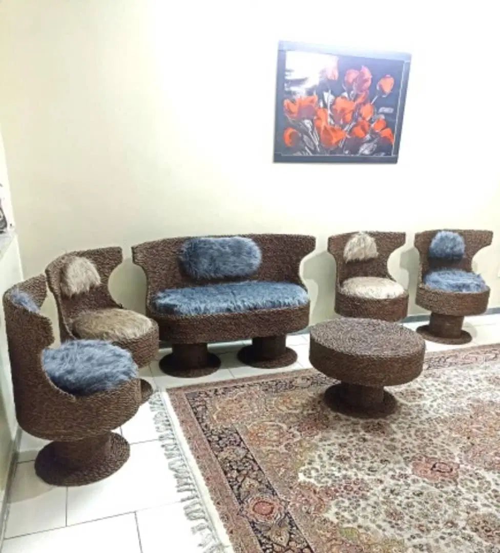 مبل حصیری شیک|مبلمان خانگی و میز عسلی|تهران, تهرانسر غربی|دیوار