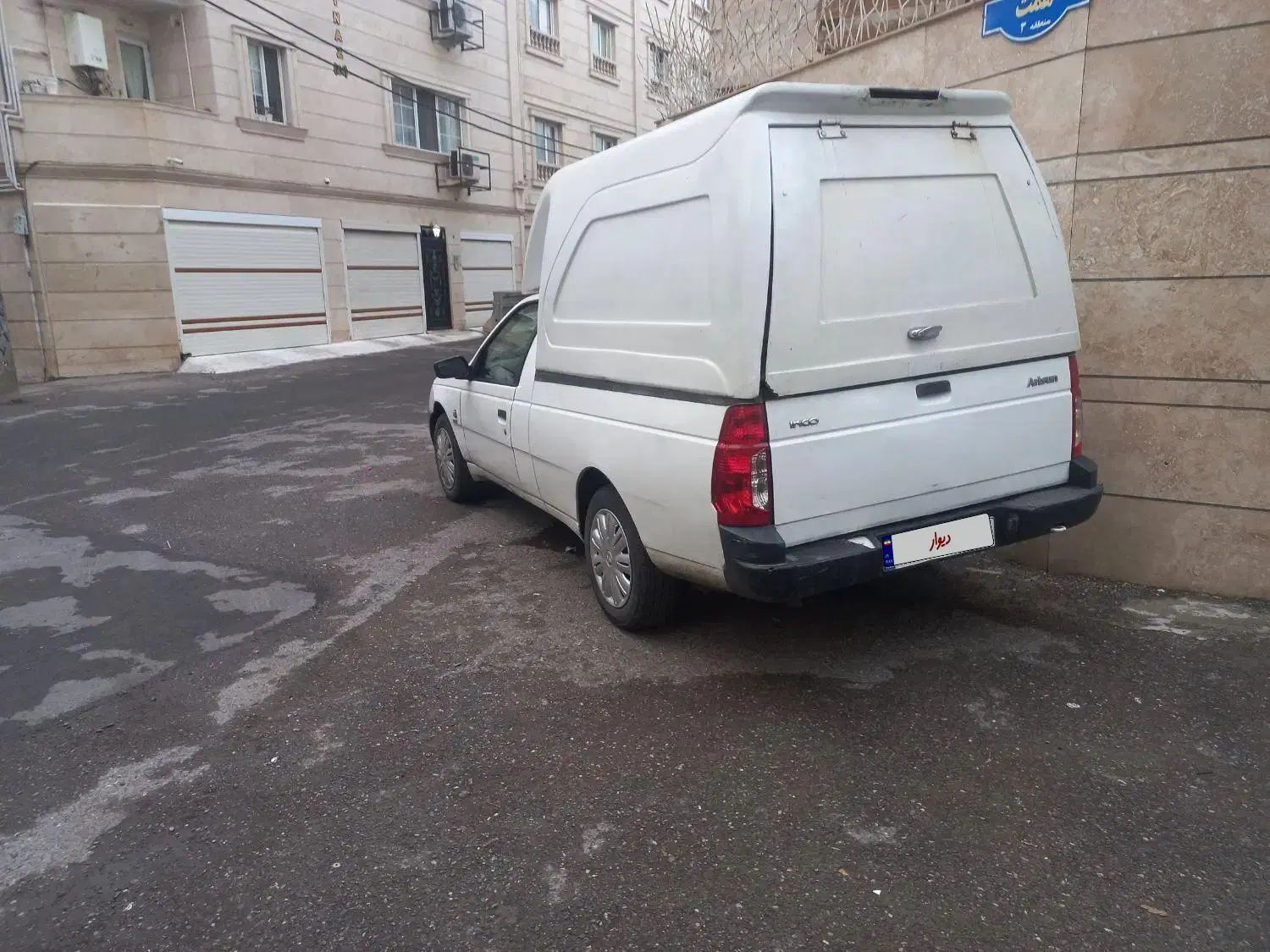 وانت آریسان دوگانه سوز شرکتی مدل ۹۵|خودرو سواری و وانت|رشت, شهرک پردیسان|دیوار