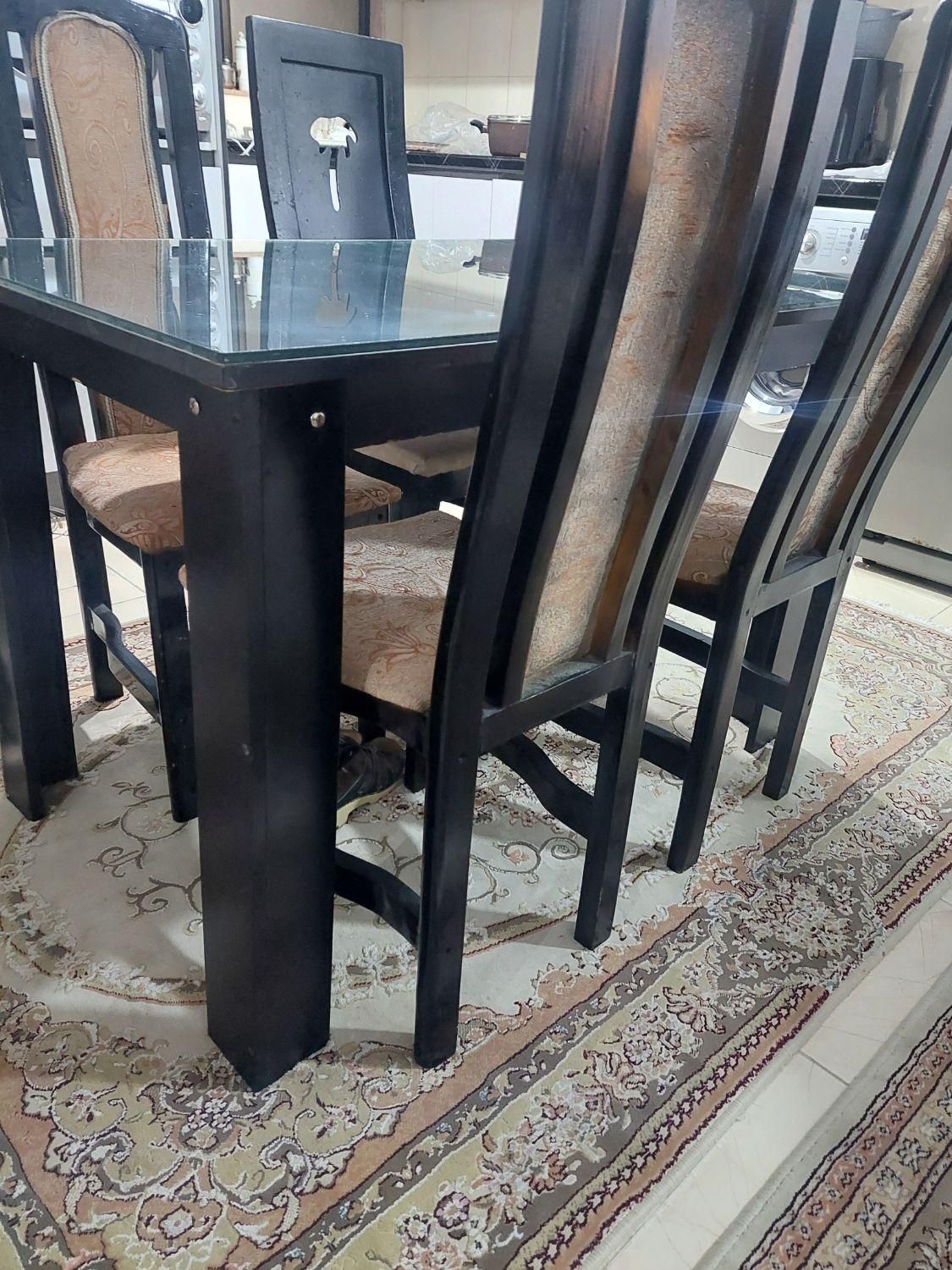 میز نهارخوری۴نفر|میز و صندلی غذاخوری|بندر انزلی, پاسداران|دیوار