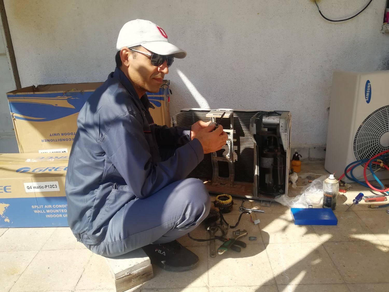 تعمیرات کولر گازی یخچال فریزر و ابسردکن|خدمات پیشه و مهارت|بندرعباس, |دیوار