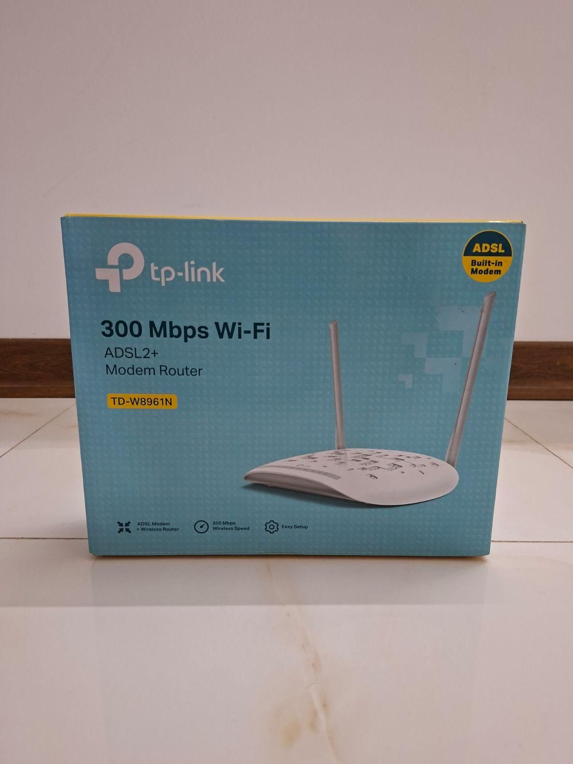 مودم adsl تی پی لینک|مودم و تجهیزات شبکه|اصفهان, گرکان|دیوار