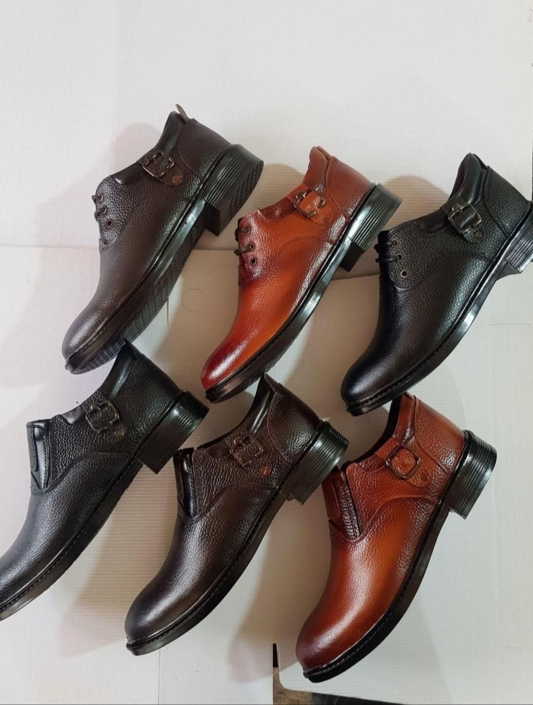 کفش مجلسی چرم طبیعی تبریز|کیف، کفش، کمربند|کرمانشاه, |دیوار