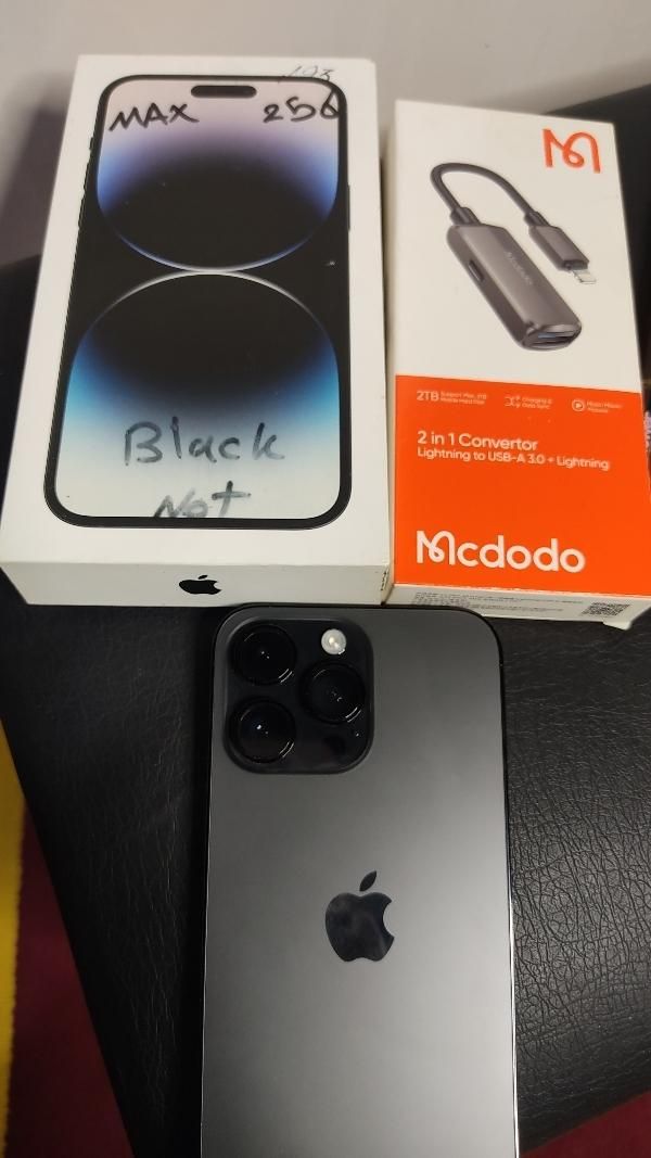 اپل iphone 14 Pro Max با حافظهٔ ۲۵۶معاوضه با15pro|موبایل|رباط‌کریم, |دیوار