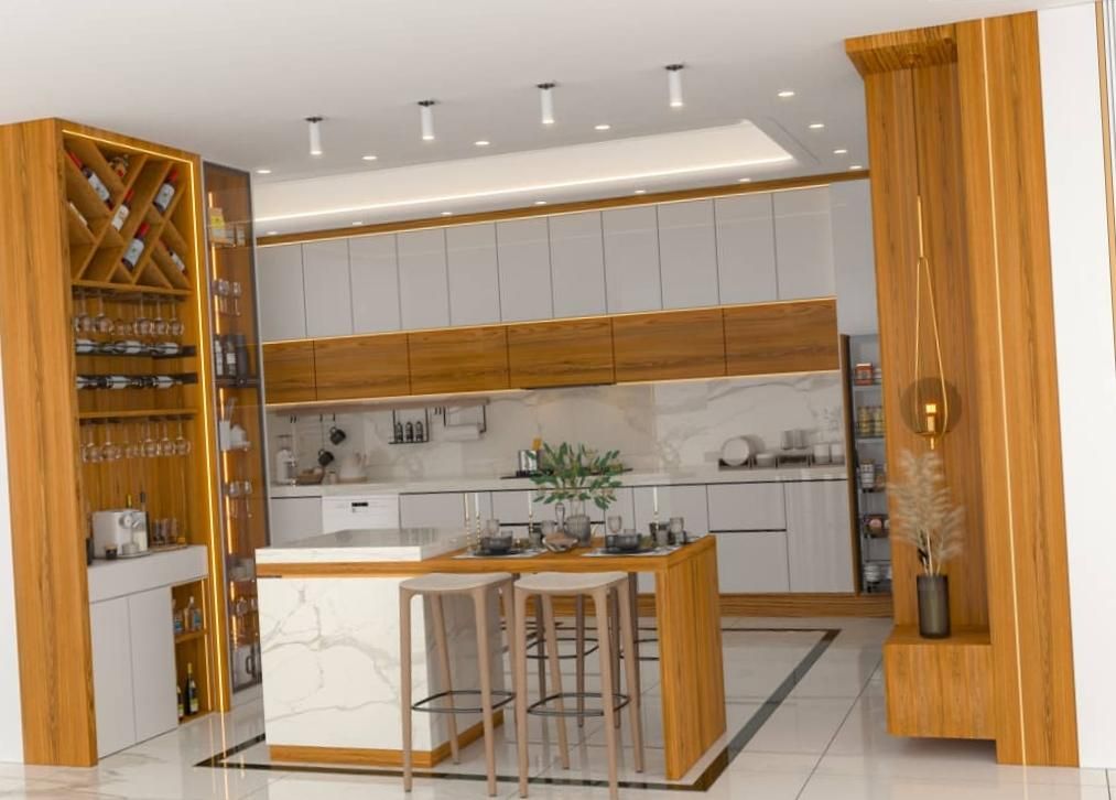 کابینت چوبین دکور(قسط به انتخاب مشتری )|خدمات پیشه و مهارت|کاشان, دشت لتحر|دیوار