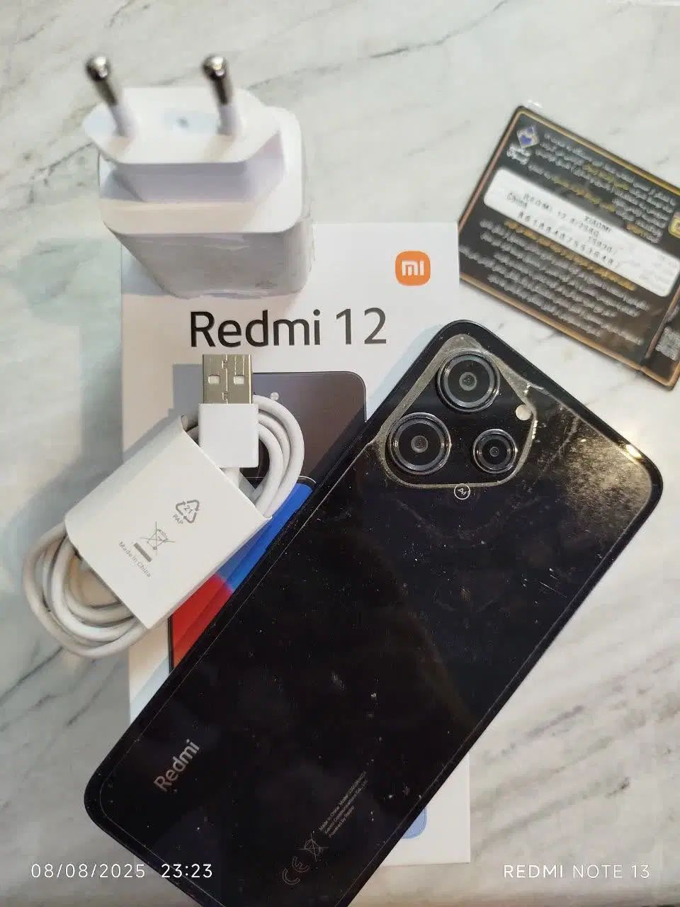 گوشی Redmi 12 با حافظه 256|موبایل|تهران, ابوذر|دیوار