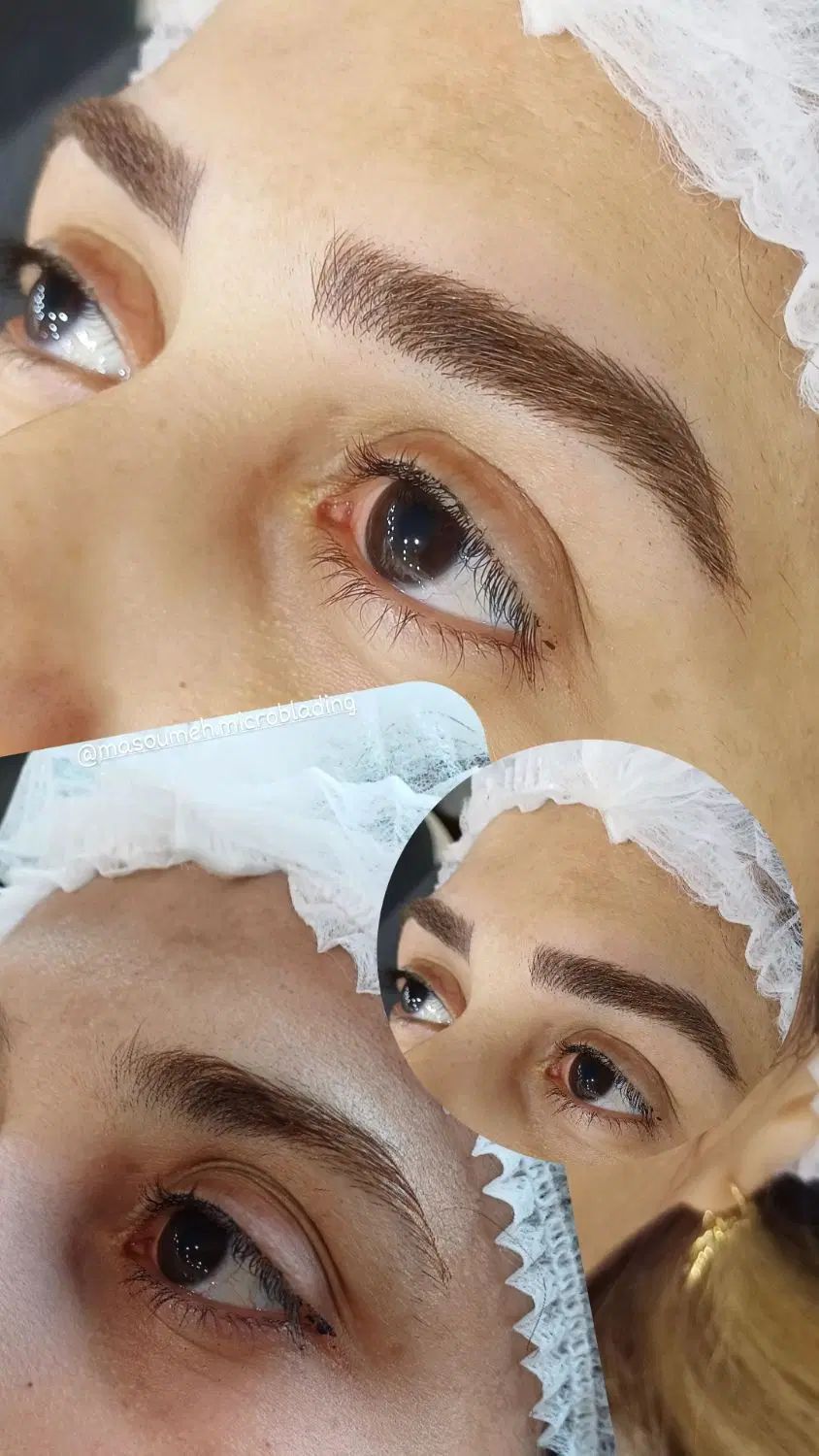 بنمژه شیدینگ لب۴۰۰تومن میکروبلدینگ فیبروزریمووابرو|خدمات آرایشگری و زیبایی|رشت, گلسار|دیوار