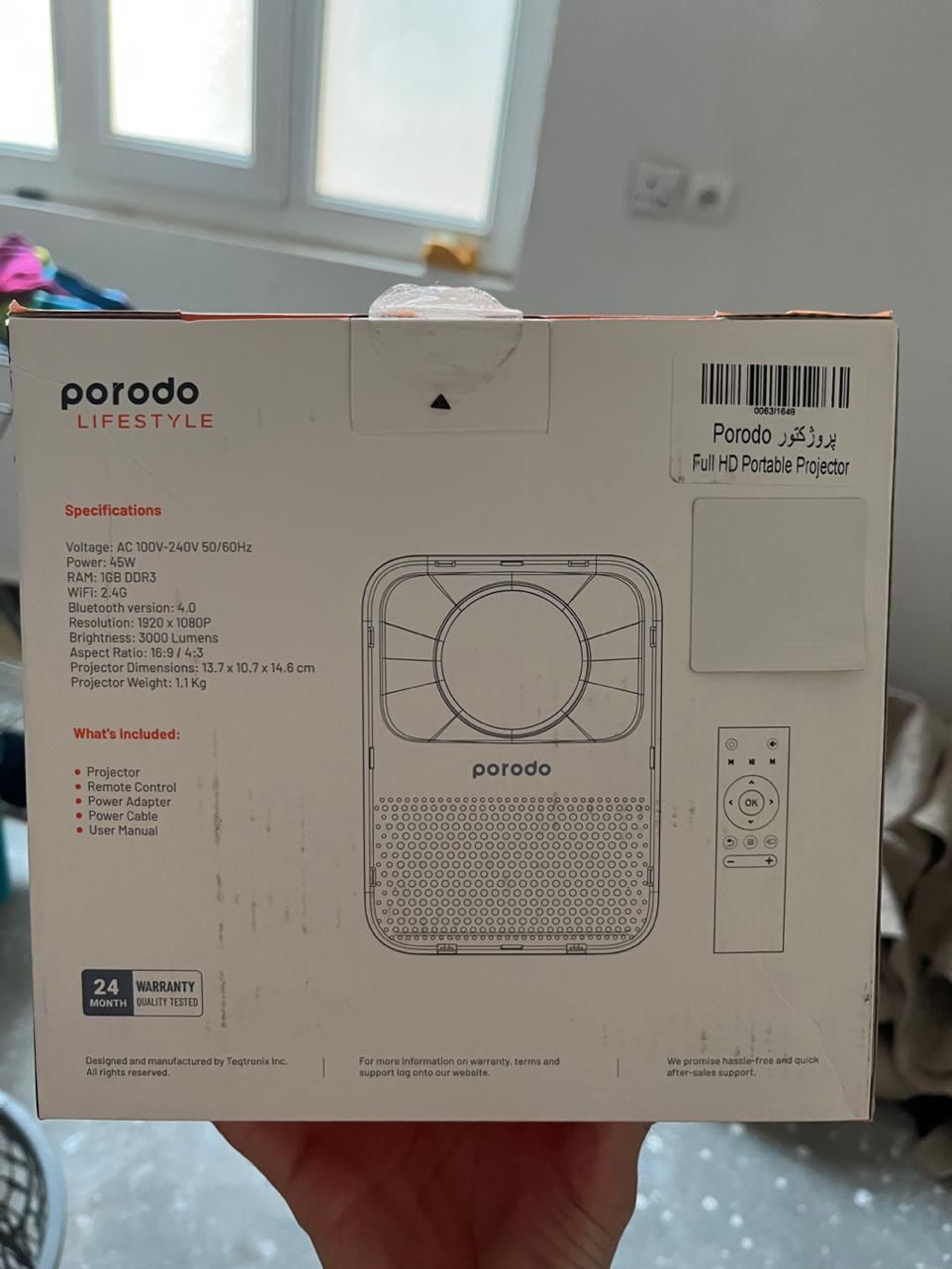 پروژکتور porodo LIFESTYLE|تلویزیون و پروژکتور|اهواز, زیتون کارمندی|دیوار