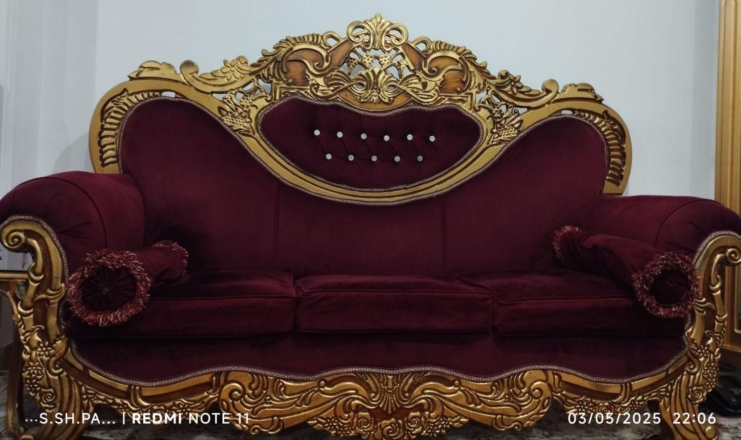 مبلمان سلطنتی|مبلمان خانگی و میز عسلی|رشت, یخسازی|دیوار