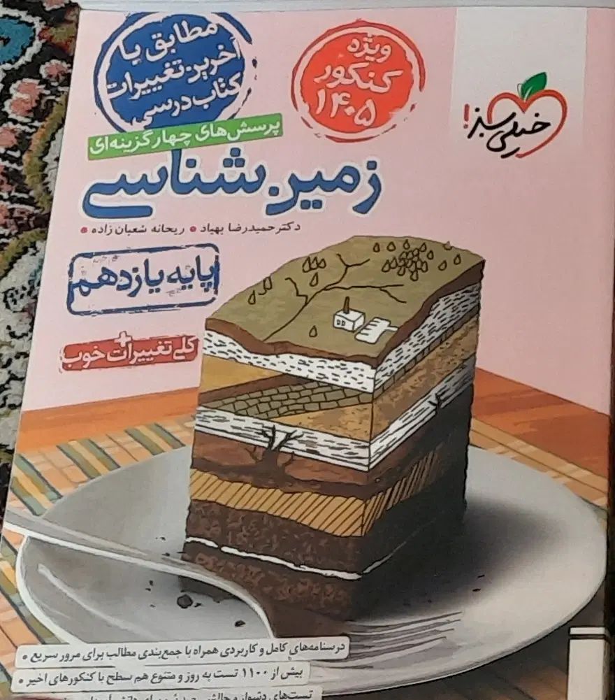 زمین شناسی خیلی سبز|کتاب و مجله آموزشی|اصفهان, ابر|دیوار