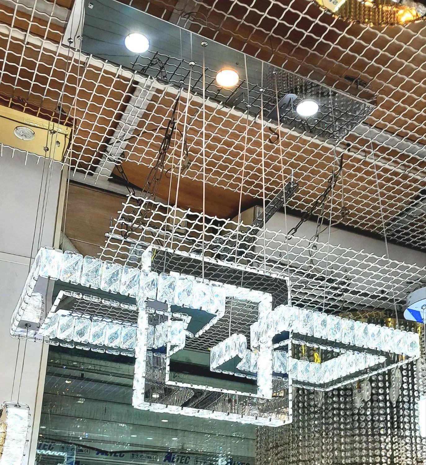 لوستر الماس.کهکشانی لاینر اترین۳۳۳.AC light|لوستر و چراغ آویز|تهران, سنگلج (شاپور)|دیوار