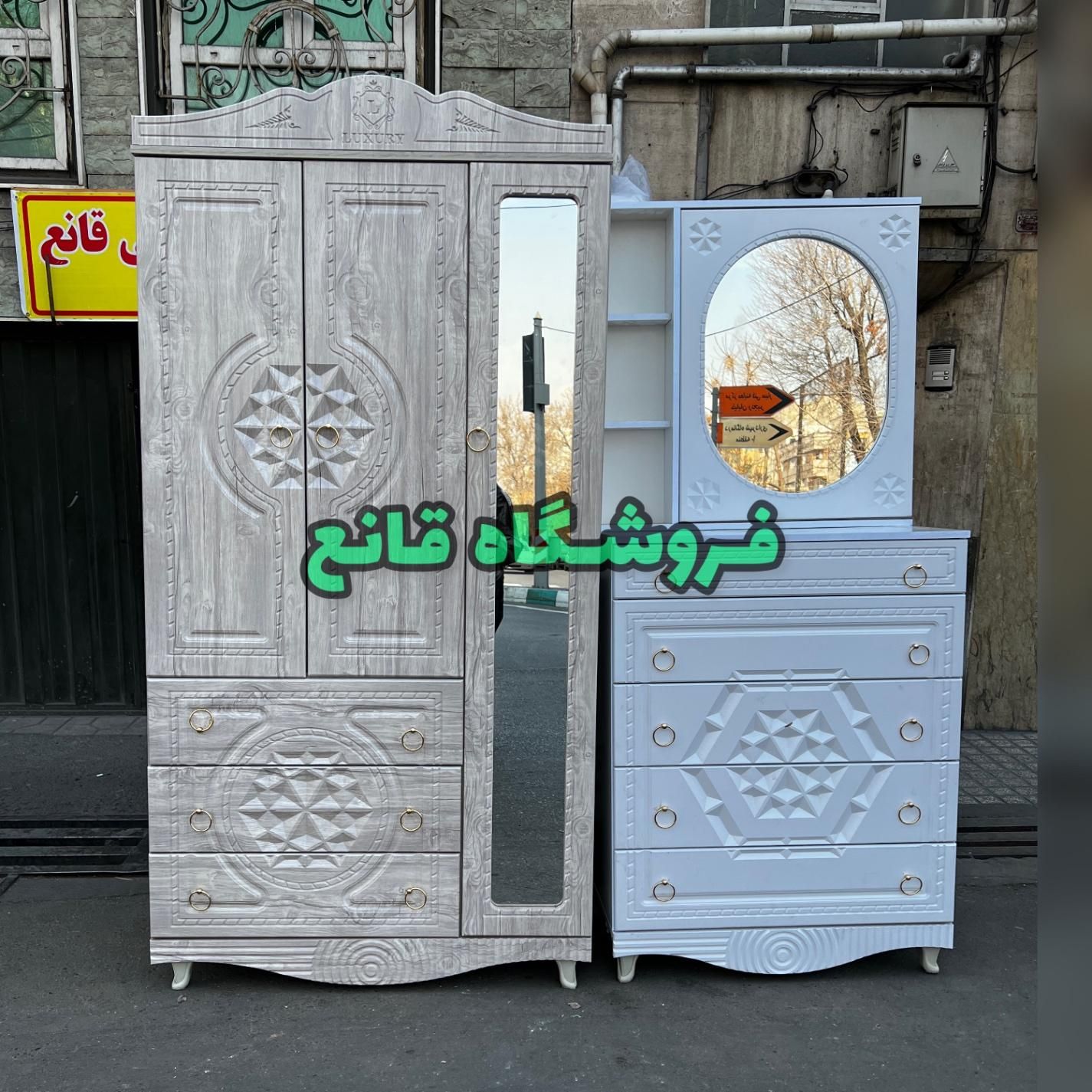 کمد لباس وکیوم رنگبندی سه درب دراور|جاکفشی، کمد، دراور|تهران, جیحون|دیوار