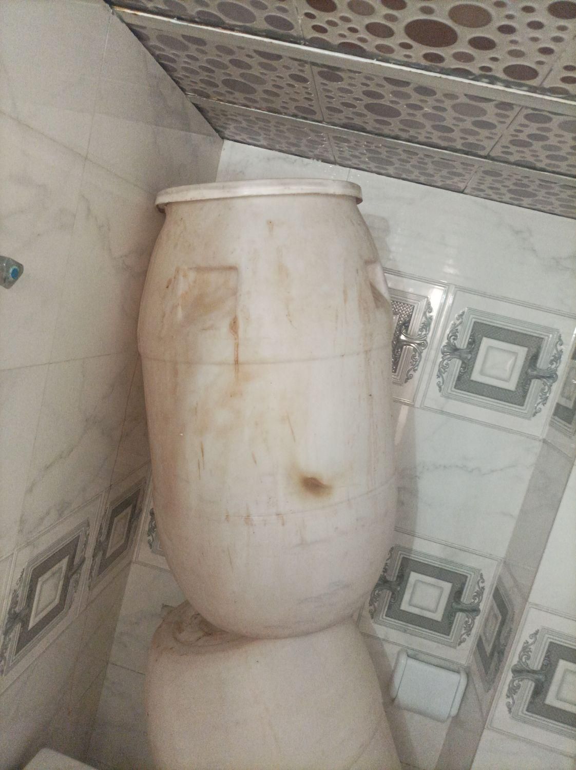 بشکه دبه مواد خوب|ظروف نگهدارنده، پلاستیکی، یک‌بارمصرف|کهریزک, |دیوار
